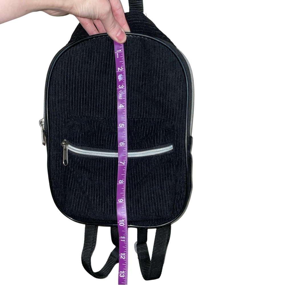 Black Mini Backpack - Picture 6 of 9